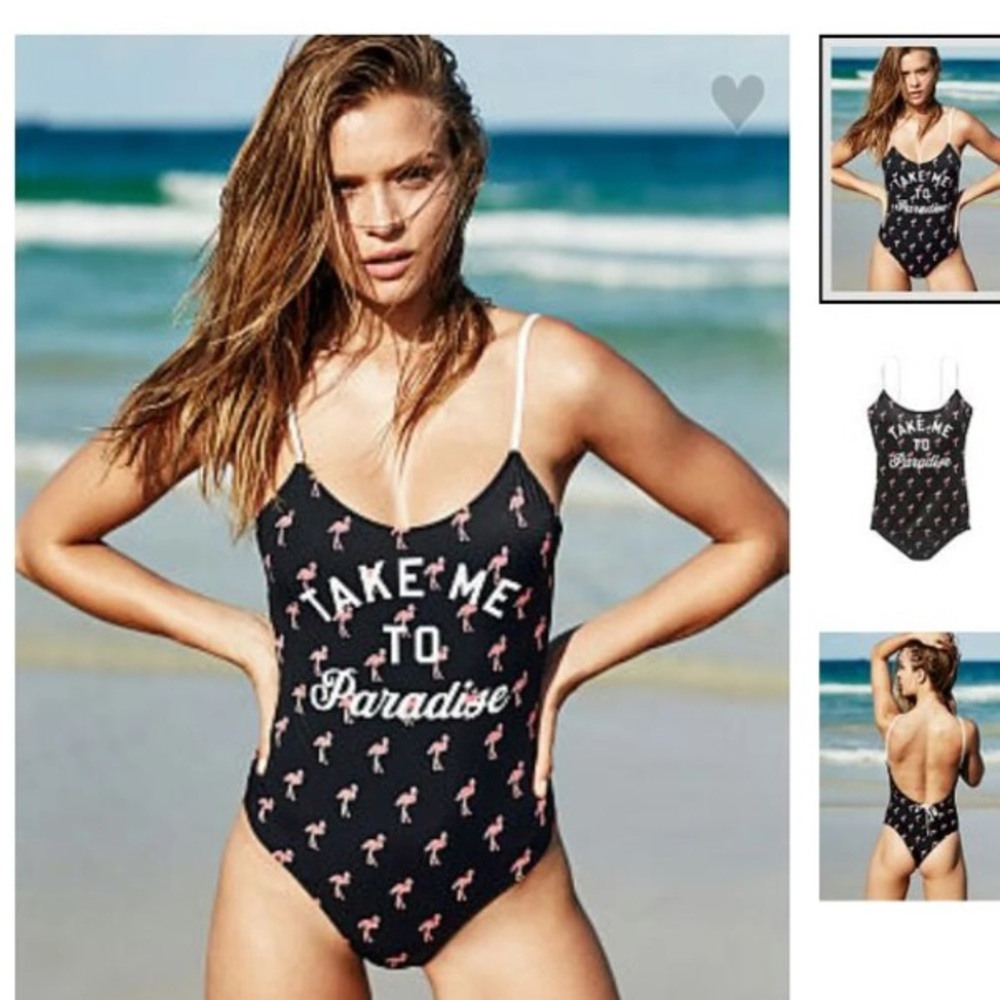 🦩VS Graphic One-piece Swimwear